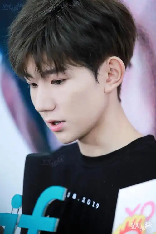 王源超话#王源新发色#青栗色(?)yyds