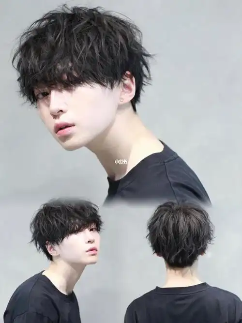 今日发型   #发型分享   #男士发型  #男士烫发  #蝴蝶烫  #纹理烫