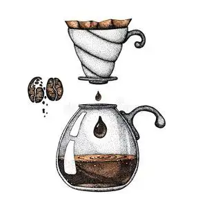 咖啡手冲壶图片