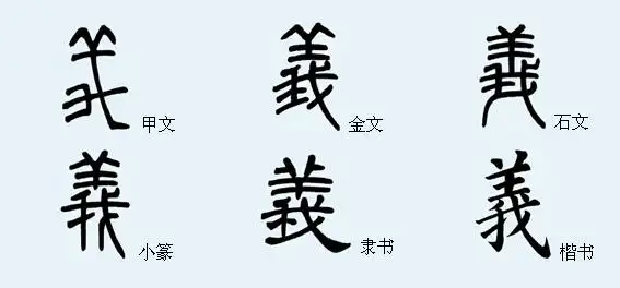 一字之曰义