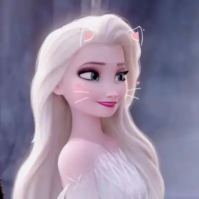 冰雪女王艾莎头像