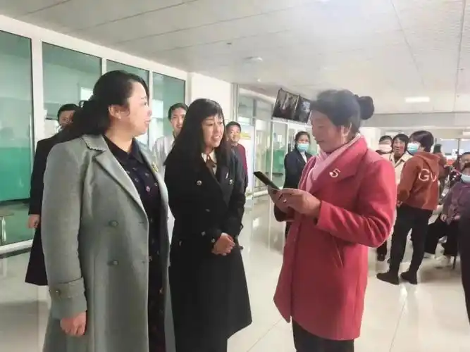 市妇联调研督导临洮县妇女重点工作