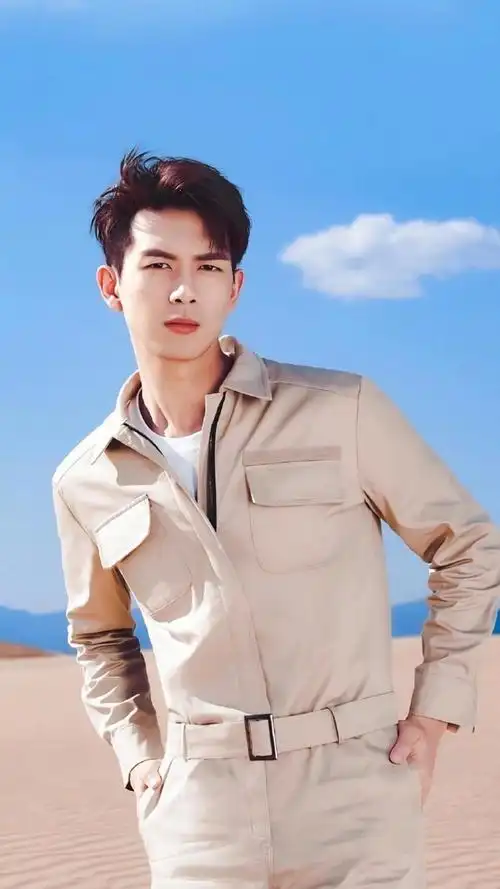 帅气男友李现时尚休闲阳光写真