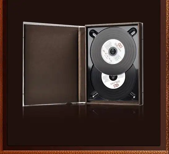 正版汽车载cd 祁隆伤感情歌cd专辑无损黑胶光盘碟片2cd唱片