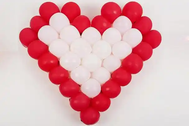 婚房气球的装饰图片,如何简单上墙看这里