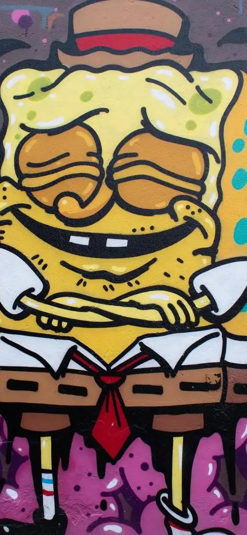 创意街头涂鸦手机壁纸