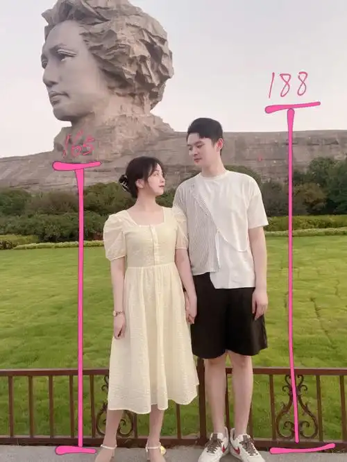 情侣身高差 大家理想的男朋友身高是多少呢