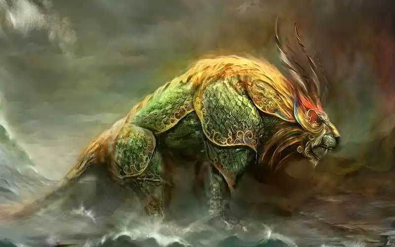 上古四大创世神兽,麒麟只是它们的重孙子,应龙也得喊它们一声叔叔大爷