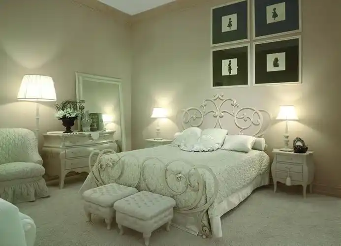 高雅欧式二居卧室装修效果图