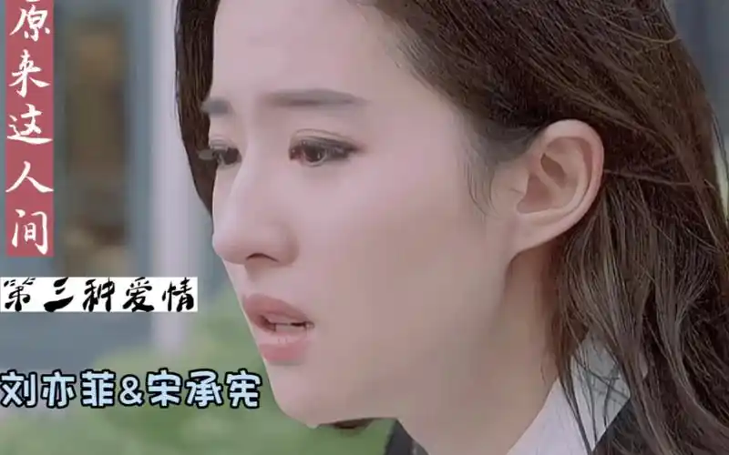 想爱的人不一定在一起:刘亦菲第三种爱情里的遗憾～我的遗憾欠她一张