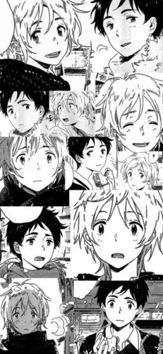 黑白漫画壁纸温暖文案