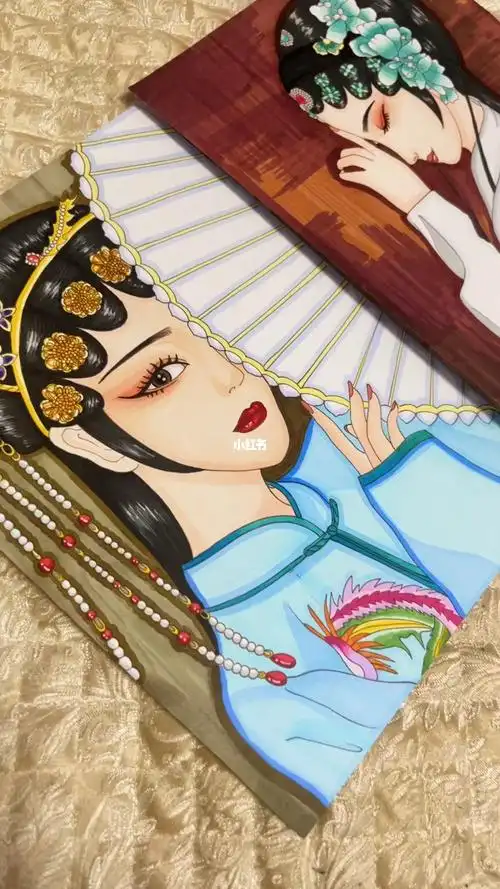 国风系列原创花旦