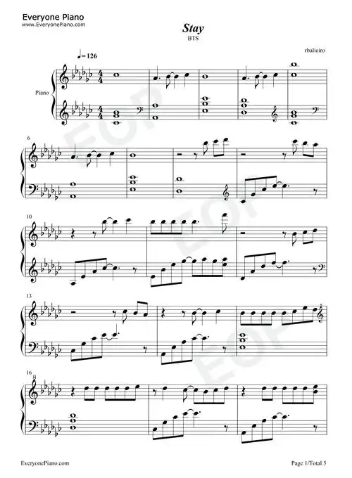 stay-防弹少年团