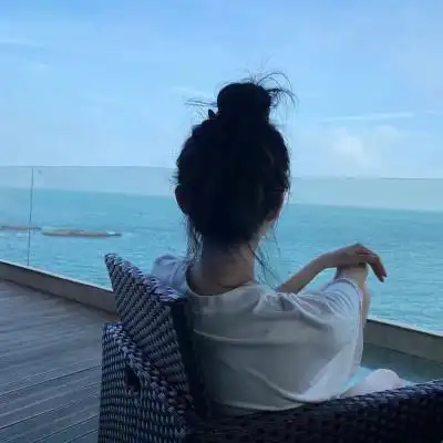 美女头像背影唯美高清