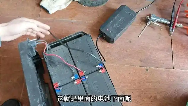 测一组4812的电动车电池容量用6安电流放电