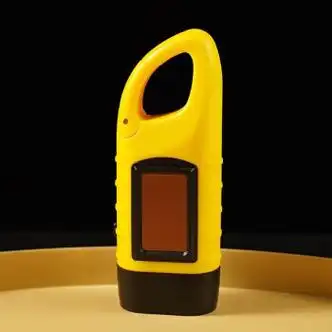 克里茨led手电筒 手摇自发电太阳能充电户外露营徒步便携登山扣应急装