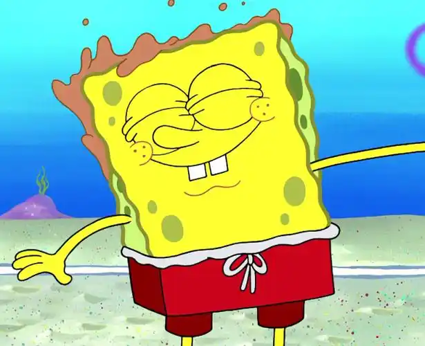 海绵宝宝高清大图,我们一起去抓水母吧,值得一看!