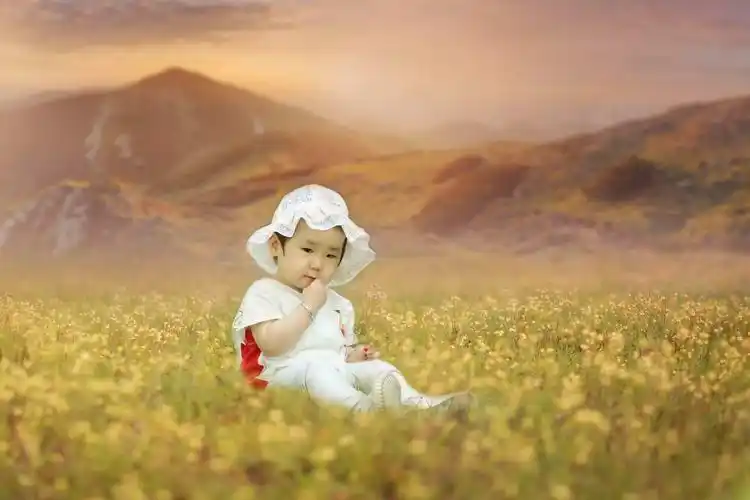 澜樾的儿童摄影作品《萌萌哒》