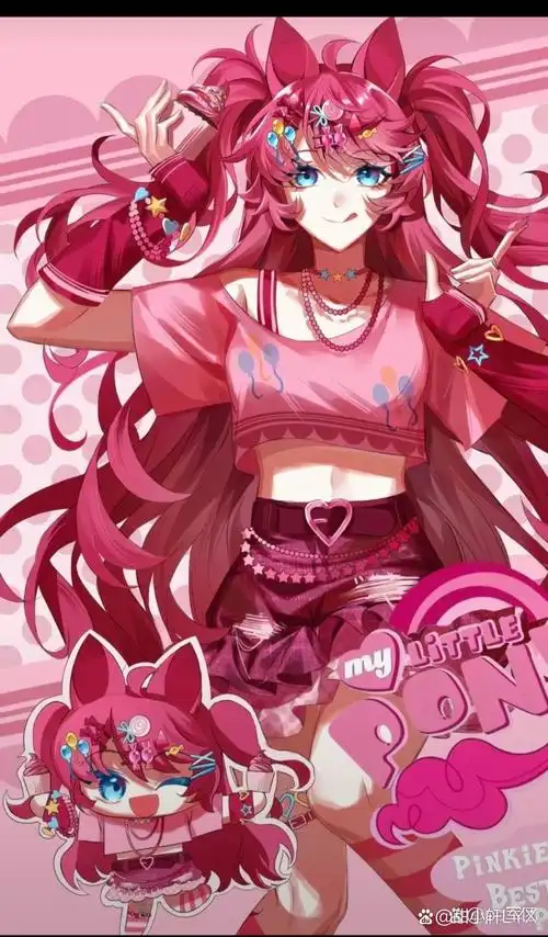 小马宝莉拟人图#  可爱的碧琪,有谁爱碧琪吗?