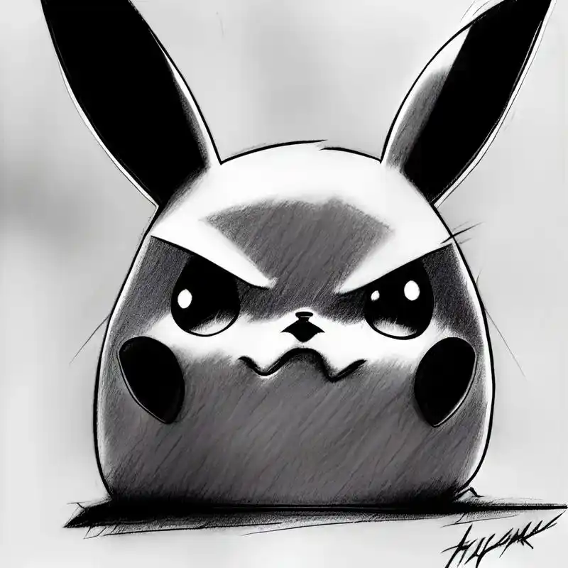 老鼠也是有脾气的#皮卡丘#生气#头像 - 抖音