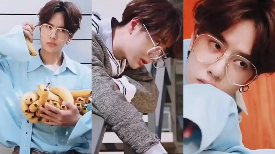 「王一博」60帧超清怼脸,戴眼镜时的样子爱了爱了