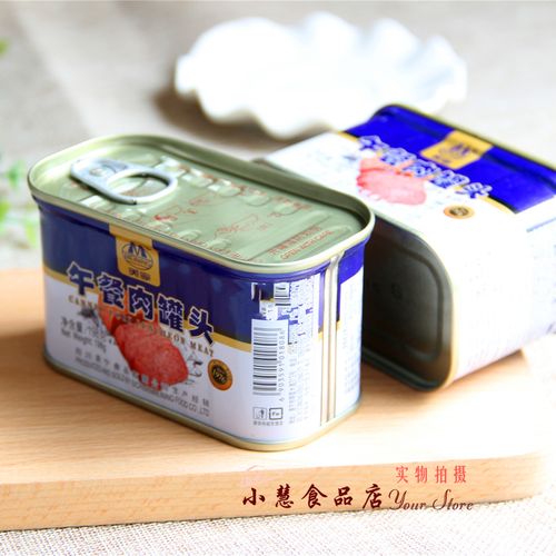 罐头美宁午餐198g方便即食6罐包邮猪肉肉制品