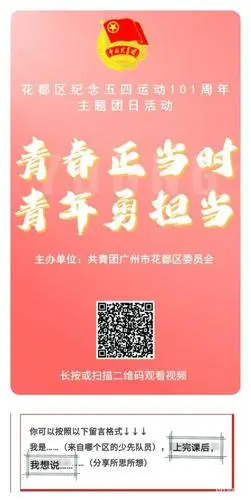 "青春正当时 青年勇担当"主题队会中心小学一(1)班向阳花中队2020.5.