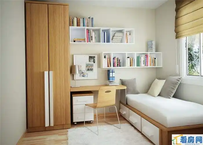 不同户型房子的书房面积均是不同的,一般没有具体的限制,常见的是在15