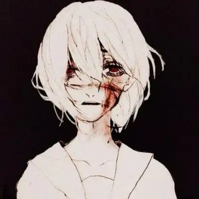 黑暗病娇系动漫头像 病娇恐怖黑化动漫高清大图