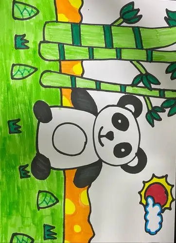 让我们来看看小朋友的作品吧!