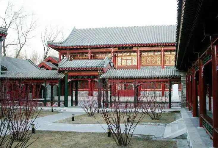 北京高档别墅四合院装潢效果图片