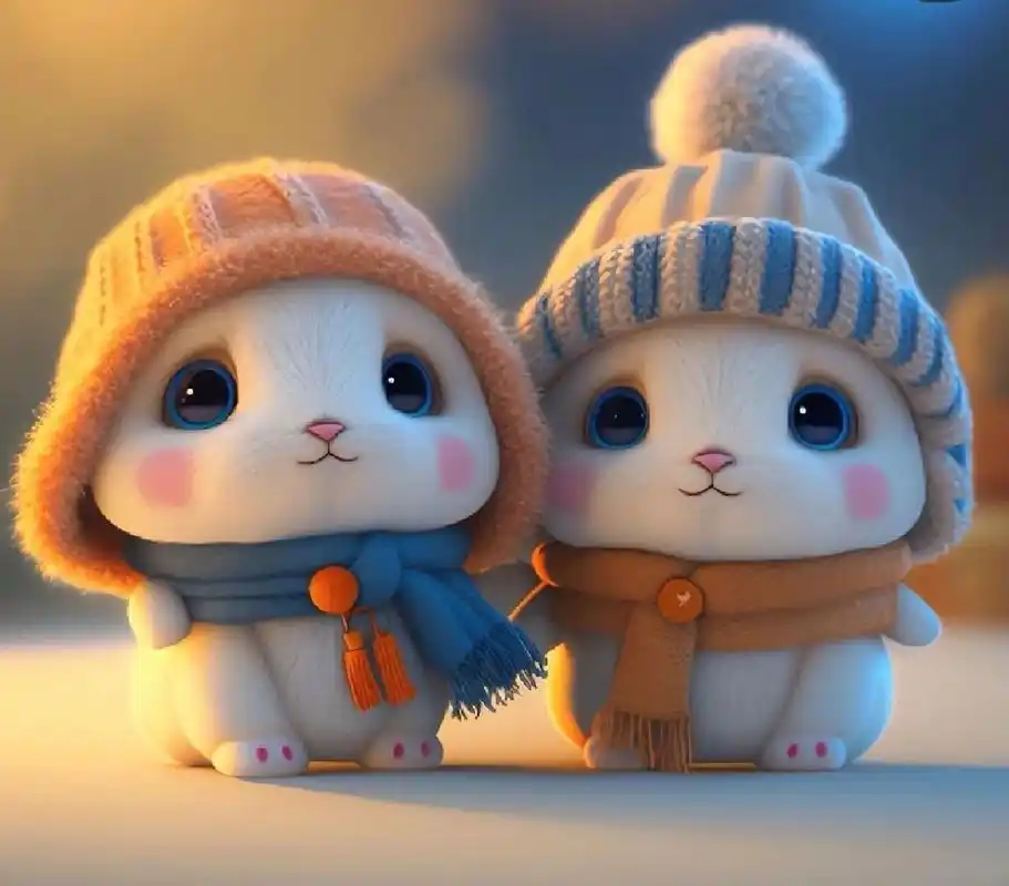 萌萌兔子漫画头像 (91~▽~)91