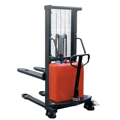 诺力牌spn15半电动托盘堆高车半自动升高车装卸车堆垛机叉车