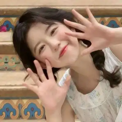 夏日清凉感小清新森系精致女生头像