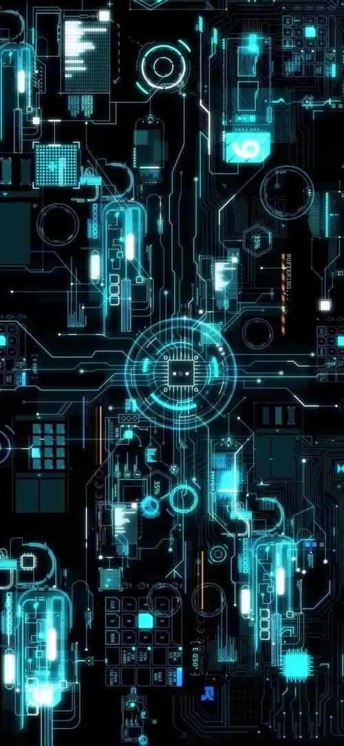 苹果4d立体感齿轮动态壁纸,livephoto原图