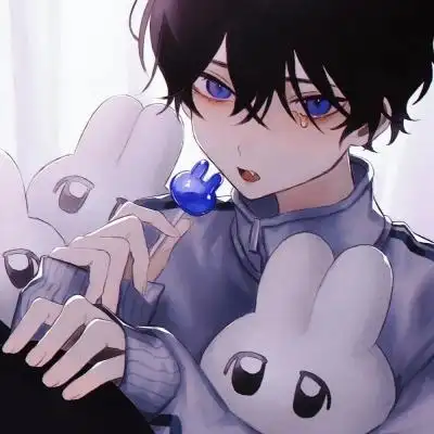 温言奶狗动漫头像你是否相信一段感情一辈子都不会输给时间时间