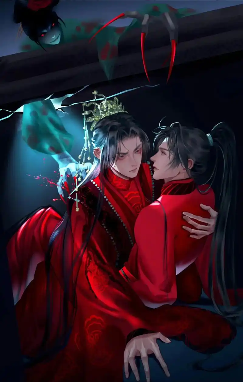墨燃回头,楚晚宁永远在他身后#二哈 #二哈和他的白猫师尊 # - 抖音
