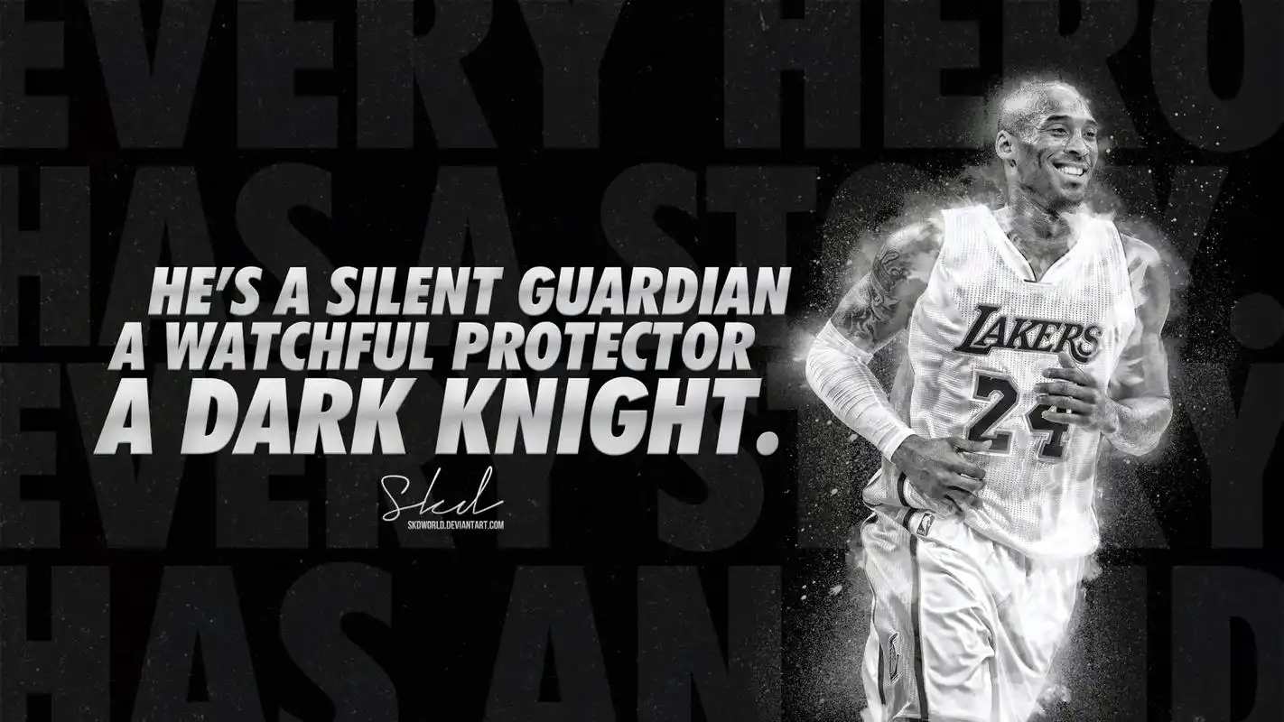 创作灵感 #科比高清壁纸 #你好2022  "不知不觉已经 - 抖音