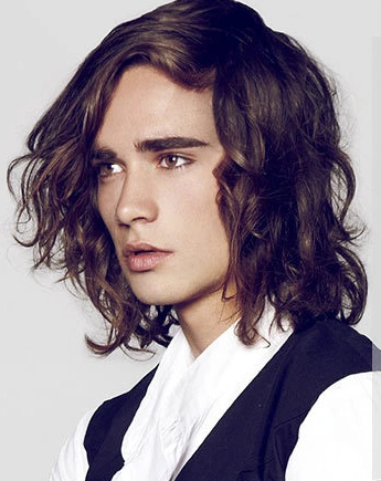 欧美男士长发发型大全