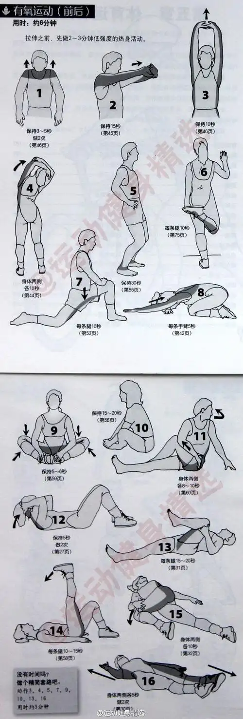 9套拉伸动作全收录