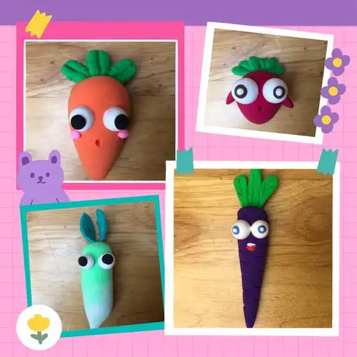 肥东县实验幼儿园——萝卜作品展