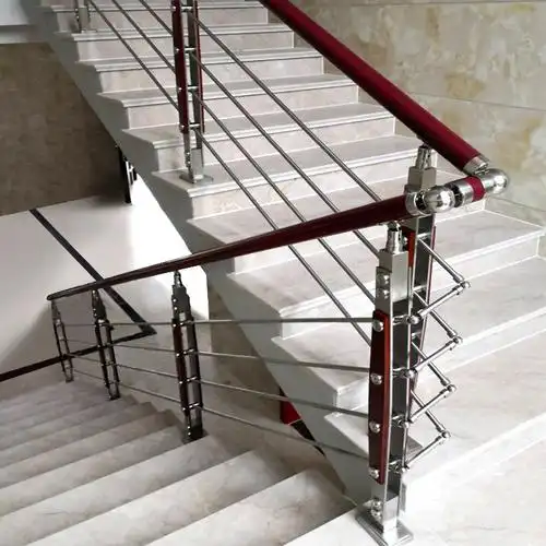 不锈钢304玻璃楼梯扶手立柱  室内家用别墅 室外阳台栏杆护栏