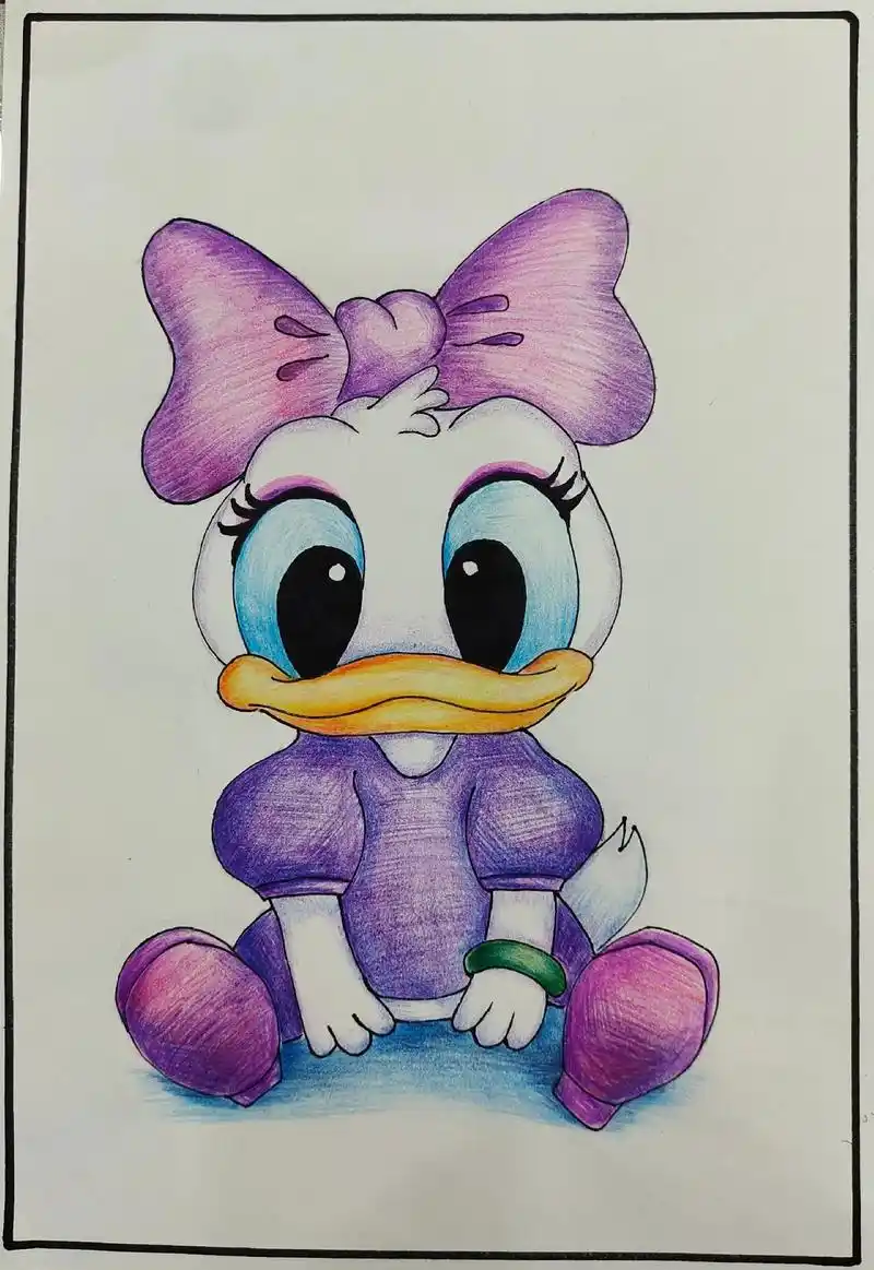 简笔画 #创意美术 #可爱卡通 #儿童画 #动漫人物绘画  - 抖音