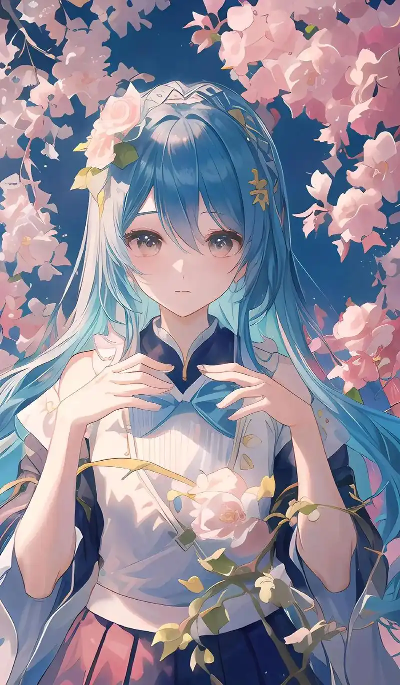 二次元美女图.#抖音图文来了 #创作灵感 #二次元 #可爱到 - 抖音