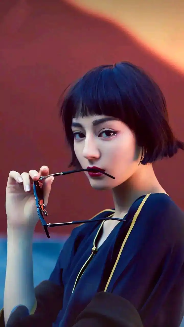 迪丽热巴的这一组时尚大片真真让人惊艳.