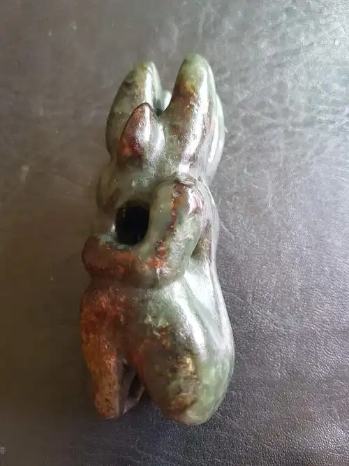 红山文化玉器《四角太阳神》玉雕件