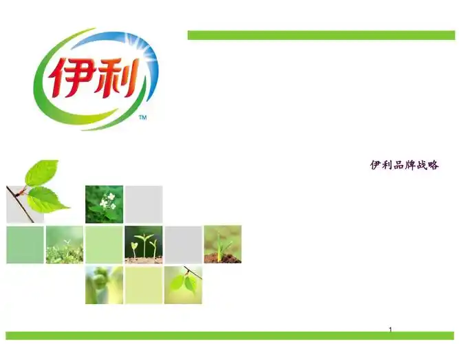 伊利品牌战略分析ppt课件