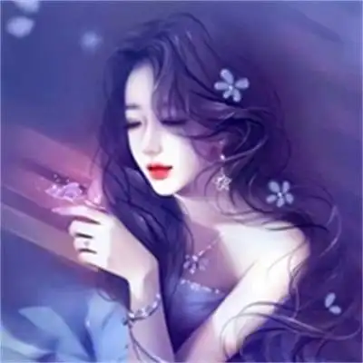 自带冷艳与伤感的紫色系唯美女头像超仙气女生高清动漫图片大全