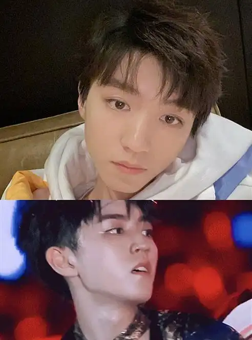 有种差距叫男星脱妆,王俊凯犹如打了高光,而陈立农汗水变乳液!