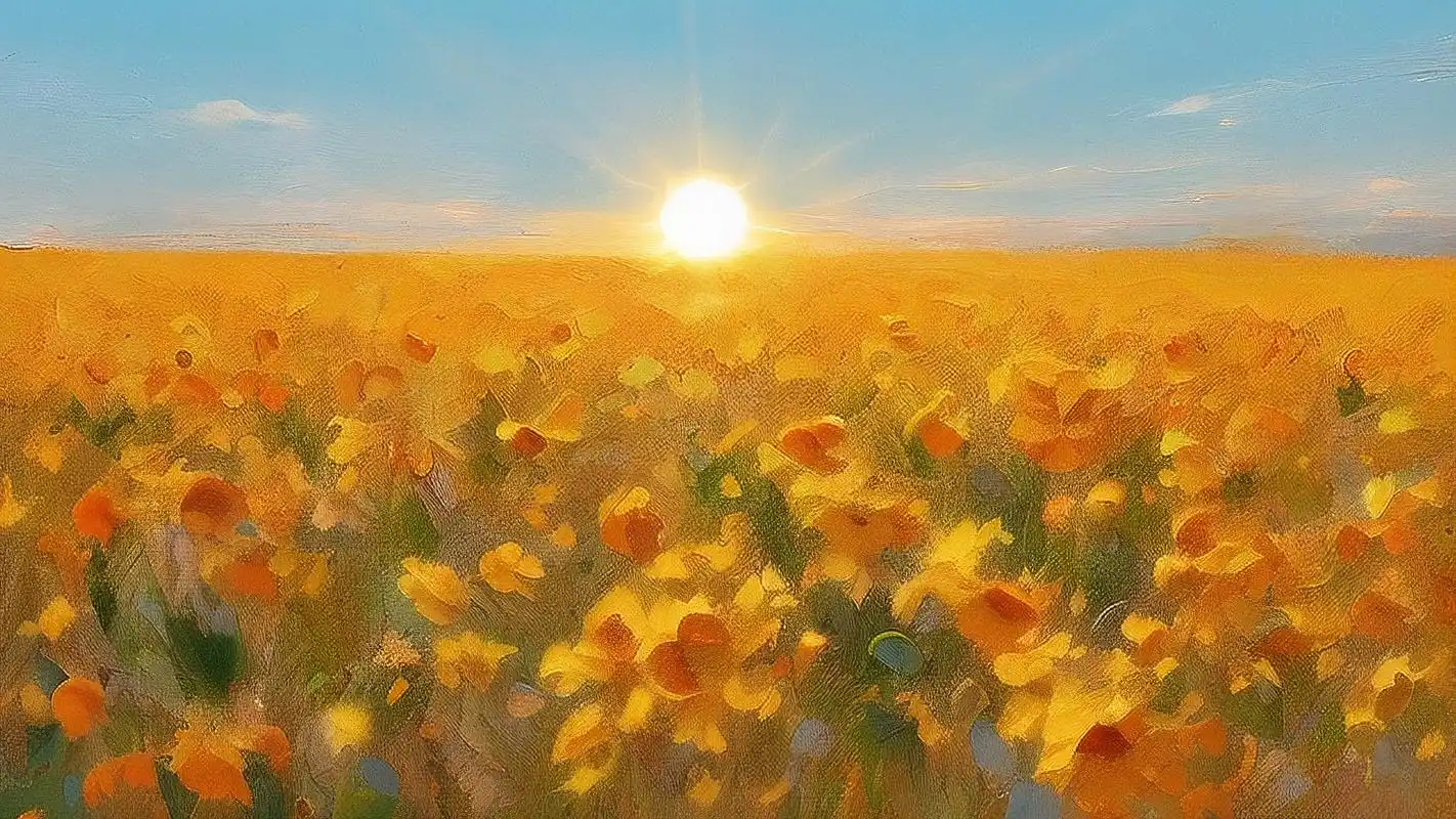 太阳背景,仿佛身临其境感受温暖的阳光☀️